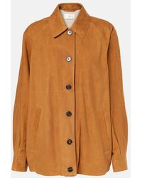 The Row - Sedor Suede Jacket - Lyst