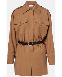 Self-Portrait - Combi-Short En Serge - Lyst