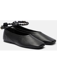 A.Emery - Steele Leather Ballet Flats - Lyst