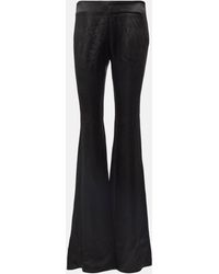 Ann Demeulemeester - Low-rise Flared Pants - Lyst