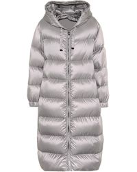 Max Mara Manteau matelassé The Cube Seip à capuche - Métallisé