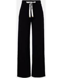 Max Mara - Bali Cotton-Blend Wide-Leg Pants - Lyst