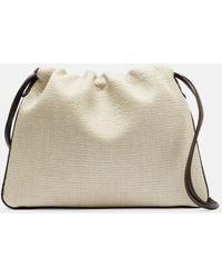 Brunello Cucinelli - Mini Canvas Crossbody Bag - Lyst