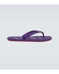 Christian Louboutin - Super Loubi Pvc Slides - Lyst