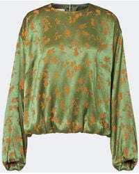 Dries Van Noten - Floral Blouse - Lyst
