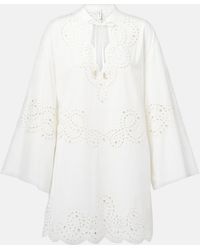 Jonathan Simkhai - Sarina Broderie Anglaise Minidress - Lyst