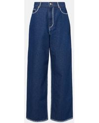 Nina Ricci - High-Rise Wide-Leg Jeans - Lyst