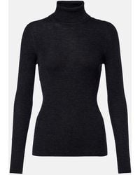 Agnona - Ribbed-Knit Wool, Silk, And Cashmere Sweater - Lyst