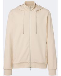 Zimmerli of Switzerland - Jersey Zip-Up Hoodie - Lyst