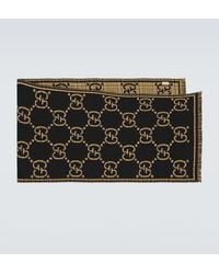 Gucci - Sciarpa Con Motivo Gg Jacquard - Lyst