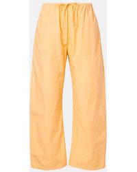 Leset - Kyoto Cotton Wide-Leg Pants - Lyst