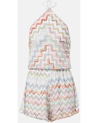 Missoni - Body De Croche En Zigzag - Lyst