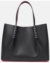 Christian Louboutin - Cabarock Small Leather Tote Bag - Lyst