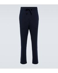 Brioni - Cotton-blend Jersey Sweatpants - Lyst