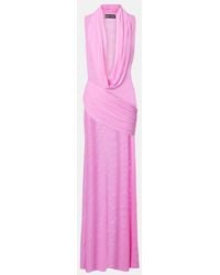 David Koma - Semi-Sheer Gown - Lyst