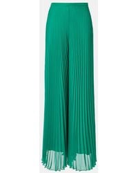 Max Mara - Grembo Pleated Wide-Leg Pants - Lyst