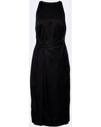Rohe - Gathered Midi Dress - Lyst