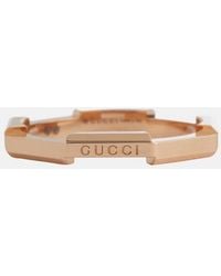 Gucci - Link To Love 18Kt Rose Ring - Lyst