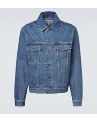 Loewe - Anagram Denim Jacket - Lyst