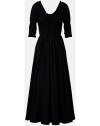 Doen - Kleid Aus Baumwolle - Lyst