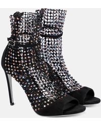 Rene Caovilla - 'Galaxia Strass' Sandalen, 105Mm - Lyst