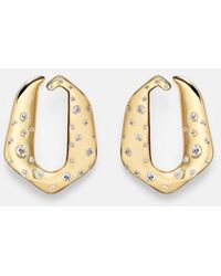 ANANYA - 18Kt Earrings With Diamonds - Lyst