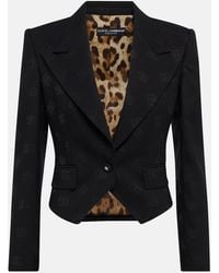 Dolce & Gabbana - Blazer aus einem Wollgemisch - Lyst