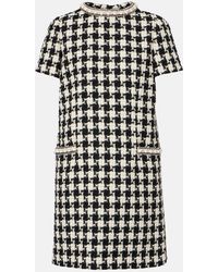 Valentino - Embellished Tweed Minidress - Lyst