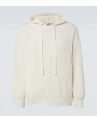 Commas - Knitted Cotton Hoodie - Lyst