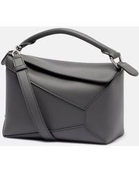 Loewe - Tote Bag Puzzle Edge Small Aus Leder - Lyst
