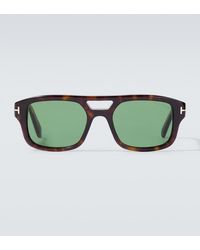 Tom Ford - Icon Navigator Sunglasses - Lyst