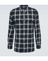 Tom Ford - Camisa de algodon a cuadros - Lyst