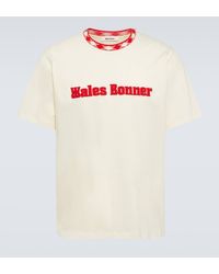 Wales Bonner - T-shirt Original en coton a logo - Lyst