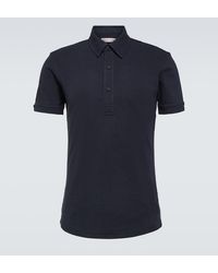 Orlebar Brown - Sebastian Cotton Pique Polo Shirt - Lyst