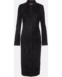 Stouls - Becky Suede Coat - Lyst