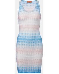 Missoni - Zigzag Ombre Lame Minidress - Lyst