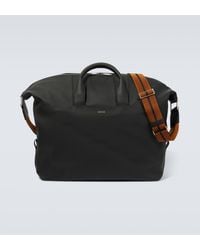 Zegna - Raglan Leather Travel Bag - Lyst
