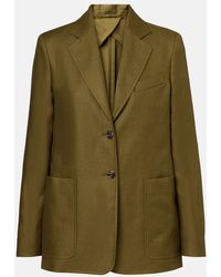 Max Mara - Guglia Linen Blazer - Lyst