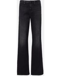 Gucci - Web Stripe Straight Jeans - Lyst