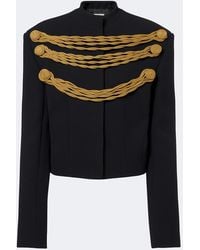KHAITE - York Embroidered Jacket - Lyst
