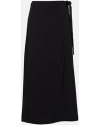 TOTEME - Jersey Wrap Skirt - Lyst