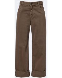 Brunello Cucinelli - Monili Wide-Leg Jeans - Lyst