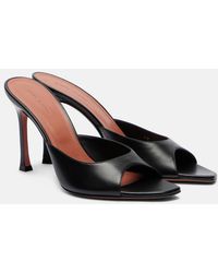 AMINA MUADDI - Alexa 95 Leather Mules - Lyst