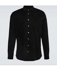 Moncler - Camisa en pana de algodon - Lyst