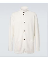 Kiton - Linen And Cotton Cardigan - Lyst