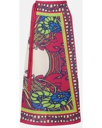 La DoubleJ - Lemuria Placee Cotton Beach Cover-Up - Lyst