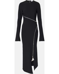 The Attico - El vestido de Attico Midi con cremallera - Lyst