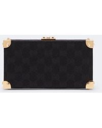 Gucci - Evening Mini Gg Canvas Clutch - Lyst