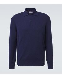 Brunello Cucinelli - Cashmere Polo Sweater - Lyst