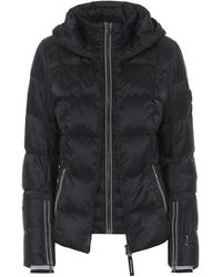 Bogner Veste de ski Sanne matelassée à capuche - Noir